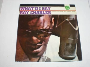 Ray Charles lp What'd I Say Atlantic 8028 Mono Vinyl Original VG+ - Picture 1 of 5