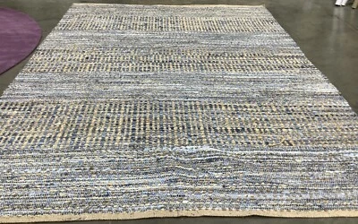 NATURAL / BLUE 8'-0" x 10'-0" Flaw in Rug, Reduced Price 1172680128 CAP353A-8 - Image 1 of 4
