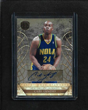 Carl Landry 2010-11 Gold Standard Auto #/299 NEW ORLEANS PELICANS Rockets KINGS