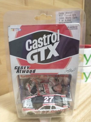 Action Racing NASCAR 1/64 diecast #27 Castrol GTX Casey Atwood 1999 Chevy NIP - Image 1 of 4