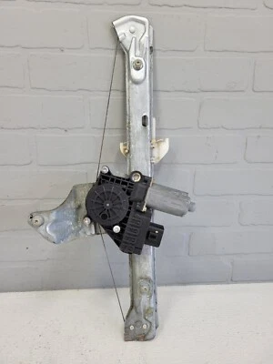 2002-2008 Jaguar X-Type Rear Passenger Right Door Window Regulator & Motor OEM - Image 1 of 4