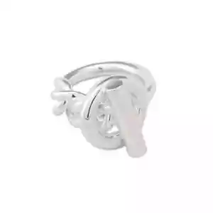 Anillo Croisette HERMES Talla 55/#15 SV925 - Imagen 1 de 10