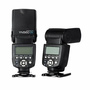 YONGNUO YN560 IV GN58 Wrieless Speedlite Flash Light for Canon Nikon DSLR Camera - Picture 1 of 12