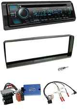 Produktbild - Kenwood Bluetooth USB CD Lenkrad DAB Autoradio für Alfa Romeo 156 00-01 schwarz