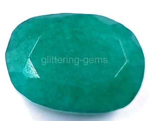 20.50 CT Pakistani Green Emerald IGL Certified Oval Cut Loose Gemstone 5JJV - Picture 1 of 7