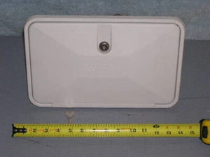 RV Marine auxiliary Outdoor Shower Set Exterior Faucet Shower Box Kit w/lock - Picture 1 of 4