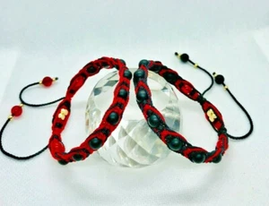 Arachne Armband schwarz/rot für Sie und Ihn - Bild 1 von 5