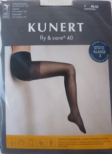 KUNERT Donne FLY & CARE 40, Collant Semi-Trasparenti Calze Compressione 36-50 - Foto 1 di 9