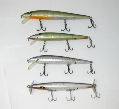 4 señuelos Smithwick, 3 Rogue 1 caballo diablo Jerkbaits pesca 4,5” 5,5” suspensión Foto 1 de 4