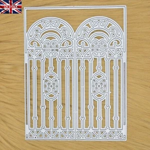 Victorian Style Gates Metal Cutting Die, Stencil, Card making, Paper Crafts I3 - Picture 1 of 6