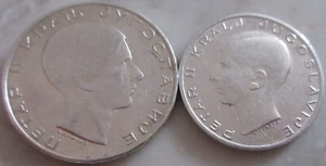 MDS YUGOSLAVIA YUGOSLAVIA 20+50 DINARA 1938 "PEDRO II.", PLATA #X - Imagen 1 de 2