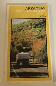 Arkansas State Highways Travel Map Fold Out Brochure Booklet Ephemera M6 - Picture 1 of 3
