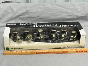 John Deere GOLD 7520 7920 8520 8520T 9620 9620T Waterloo Tractor Set 1:64 Ertl - Picture 1 of 9