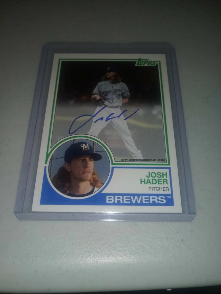 2018 Topps Josh Hader 35th Anniversary Autograph Milwaukee Brewers - Image 1 of 1