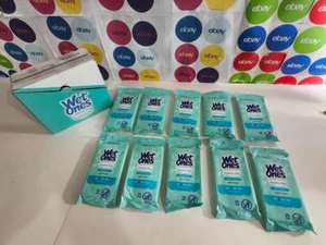 200 Count,Wet Ones Sensitive Skin Hand Wipes Fragrance Free,Hypoallergenic - Picture 1 of 6