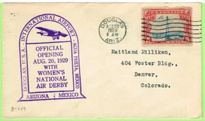 B289 Internationaler Flughafenweihung 20. August 1929 Douglas AZ, #C11 - Bild 1 von 1