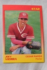 1989 Star Cedar Rapids Reds Baseball Card Pick one