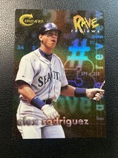 1997 Circa Baseball Rave Reviews #11 Alex Rodriguez Seattle Mariners