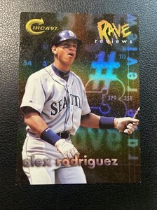 1997 Circa Baseball Rave Reviews #11 Alex Rodriguez Seattle Mariners