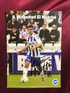 Autograph MOHAMED EL MAKRINI-Odense BK-Denmark-Ex-Kilmarnock/Cambuur/Start-AK - Picture 1 of 2