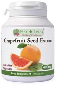 EXTRACTO DE SEMILLAS DE POMELO HEALTH LEADS 400MG X 90 CÁPSULAS - Imagen 1 de 3