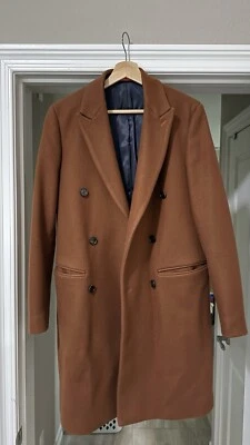 Abrigo de Lana Scotch & Soda - Marrón Castaño - Hombre Pequeño S Foto 1 de 4