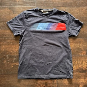 BMW Shirt Motorsport M Series T-Shirt Men Extra Large Black Color 2-Side Print - Picture 1 of 7