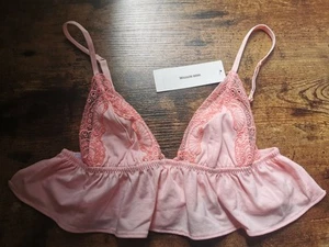 Urban Outfitters Out From Under Seaside Babydoll Bralette, Größe M, rosa - Bild 1 von 4