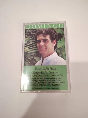 Always in My Heart by Placido Domingo Cassette, NEW- Sealed In Wrapper - Image 1 of 3