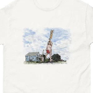 Der Erzengel der Kunst, Wissenschaft und Weisheit - T-Shirt Grafik Tee lustig Skizze Kunst - Bild 1 von 11