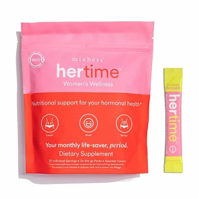 MIXHERS Hertime PMS - Apoya la salud hormonal para las mujeres - Apoya una salud... Foto 1 de 4