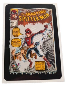 Wacky Packages All New Series 2 Promo Card Annoying Spitterman (Topps 2005) #764 - Picture 1 of 2