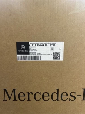 Borde trasero de asiento de cuero MB OEM (NUEVO) falta una cubierta a presión 21291001398T69 Foto 1 de 4