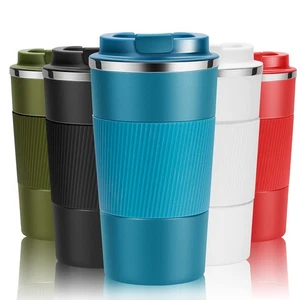 17oz Travel Coffee Cups Insulated Mug Thermal Tumbler to Go with Lid Leak Pro... - Picture 1 of 5
