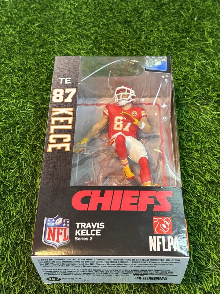 Travis Kelce Series 2 Figure Chiefs #87 NFLPA 2022 New Sealed Mint Box - Image 1 of 4