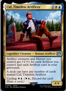 Cid, Timeless Artificer () U FINAL FANTASY 412 NM - Picture 1 of 2