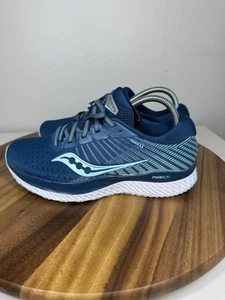 Saucony Womens Guide 13 S10548-25 Blue Running Shoes Sneakers Size 9 - Picture 1 of 7