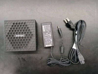 ZOTAC ZBOX CI320 Nano Mini PC Celeron N2930 1.83GHz 4GB RAM No SSD/HDD With AC - Image 1 of 4