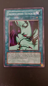 yu-gi-oh! Sammelkarte Deutsch Übelwollender Hätschler 1. Auflage SDJ-G025 - Bild 1 von 2