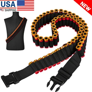Neu Taktische 50 Schuss Schrotflinte 12/20GA Shell Bandolier Munition Gürtel Halter Jagd - Bild 1 von 15