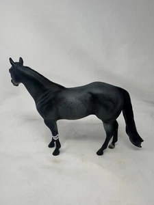 Peter Stone Model Horse 1999 Black Appaloosa - Rare Collectible Figurine - Picture 1 of 6