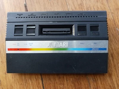 GENUINE Atari 2600 Jr. PAL Game System Console ONLY Retro Rainbow UNTESTED - Image 1 of 4