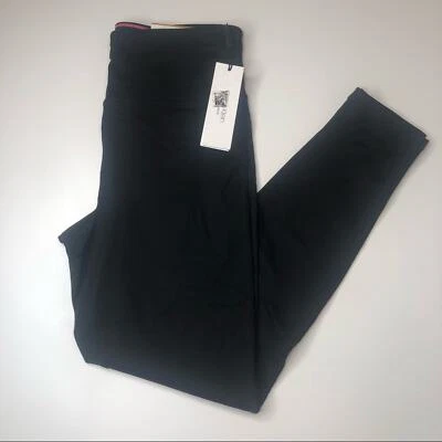 Calvin Klein Leggings Negros Sólidos con Bolsillos y Recortes de Malla, Talla Pequeña, ¡NUEVOS CON ETIQUETAS!! Foto 1 de 4