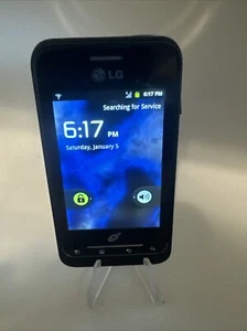 LG Optimus Net / Optimus 2 II L45C - Smartphone raro nero (TracFone) - Foto 1 di 2