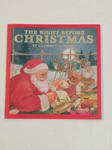 Hallmark Night Before Christmas Booklet Customer Appreciation Gift 1983 by Moore - Imagen 1 de 5