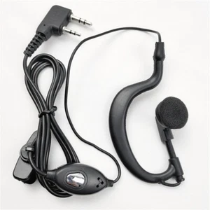 2 Pin Headset Earpiece MIC For BaoFeng UV-5R BF-888S DM-5R BF-F8+ 777S 666S GT-3 - Picture 1 of 9