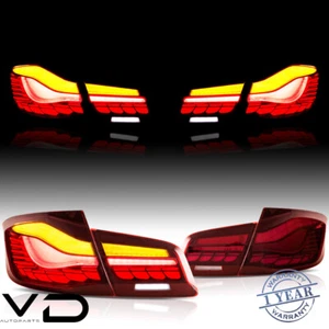 VLAND LED Rear Taillights For BMW 5-Series 2011-2017 Startup Dynamic Sequential - Picture 1 of 13