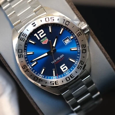 Genuine Unworn Tag Heuer Formula 1  Quartz 41mm watch WAZ1118.BA0875 FULL SET - image 1 of 4