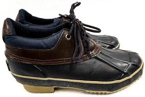 Scarpe Western Chief pelle impermeabili isolate donna 7 anatra blu stringate - Foto 1 di 12