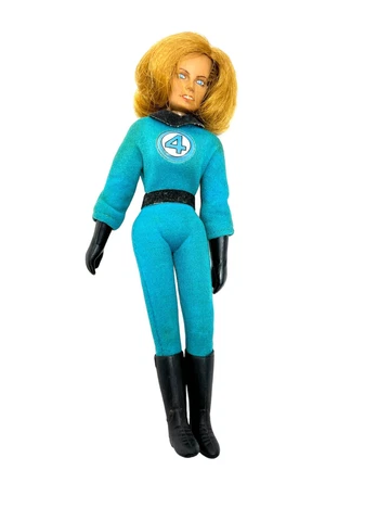 Vintage Mego Invisible Girl Fantastic Four Marvel Action Figure Original Cover